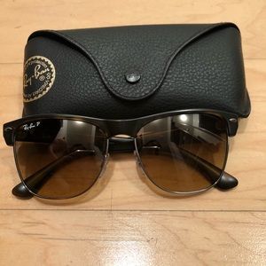 Ray-Ban Polarized Clubmaster Sunglasses